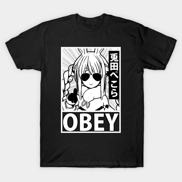 Obey to Pekora T-Shirt by UDTee92